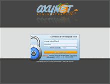Tablet Screenshot of admin.axynet.com